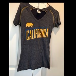 Grey and black t-shirt